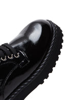 Women's Black Leather Casual Shoes | Derimod Women's Black Leather Casual Shoes | Derimod