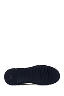 Erkek Lacivert Deri Sneaker | Derimod Erkek Lacivert Deri Sneaker | Derimod