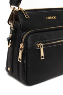 Woman Black Long Strap Shoulder Bag | Derimod Woman Black Long Strap Shoulder Bag | Derimod