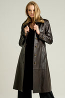 Dolores Women's Leather Jacket | Derimod Dolores Women's Leather Jacket | Derimod