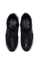 Men's Leather High Top Sneaker | Derimod Men's Leather High Top Sneaker | Derimod