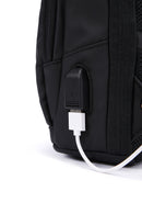 D-Pack Men's Black Technological Fabric Crossbody Bag | Derimod D-Pack Men's Black Technological Fabric Crossbody Bag | Derimod
