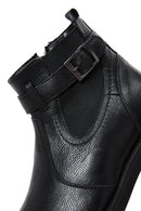 Men's Leather Zippered Boots | Derimod Men's Leather Zippered Boots | Derimod