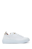 Women's White Leather Sneaker | Derimod Women's White Leather Sneaker | Derimod