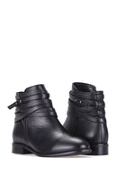 Strappy Women's Leather Boots | Derimod Strappy Women's Leather Boots | Derimod