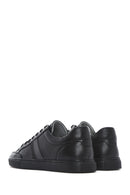 Men's Black Lace-up Leather Sneaker | Derimod Men's Black Lace-up Leather Sneaker | Derimod