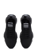 Kadın Siyah Kalın Tabanlı Sneaker | Derimod Kadın Siyah Kalın Tabanlı Sneaker | Derimod