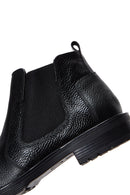 Men's Black Leather Chelsea Boots | Derimod Men's Black Leather Chelsea Boots | Derimod