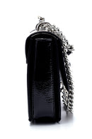 Women's Patent Leather Chain Strap Crossbody Bag | Derimod Women's Patent Leather Chain Strap Crossbody Bag | Derimod