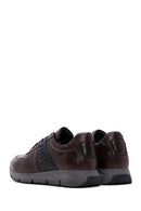Men's Brown Leather Casual Sneaker | Derimod Men's Brown Leather Casual Sneaker | Derimod