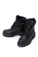 Caterpillar Women's Black Sophist Leather Boots | Derimod Caterpillar Women's Black Sophist Leather Boots | Derimod