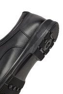 Men's Black Lace-up Leather Casual Shoes | Derimod Men's Black Lace-up Leather Casual Shoes | Derimod
