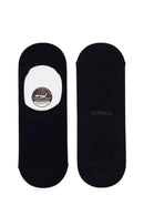 Male Black Bamboo Short Socks | Derimod