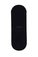 Male Black Bamboo Short Socks | Derimod