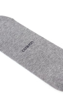 Male Gray Bamboo Ankle Socks | Derimod