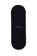 Male Navy Blue Bamboo Short Socks | Derimod