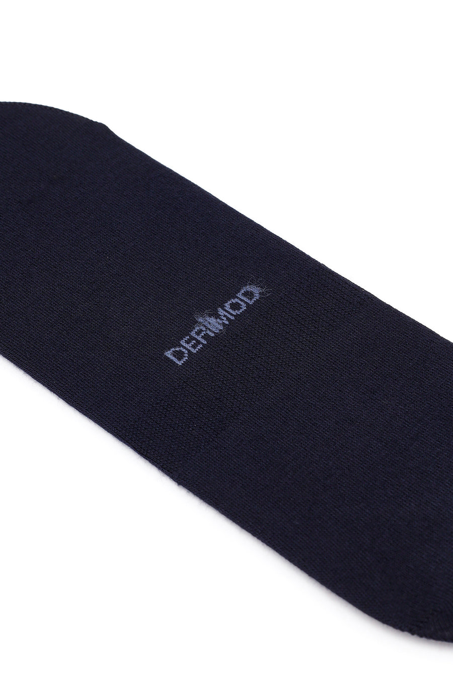 Male Navy Blue Bamboo Short Socks