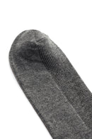 Men's Anthracite Cotton Socks | Derimod
