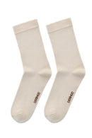 Men's Beige Bamboo Socks | Derimod