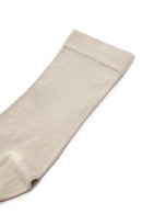 Men's Beige Bamboo Socks | Derimod