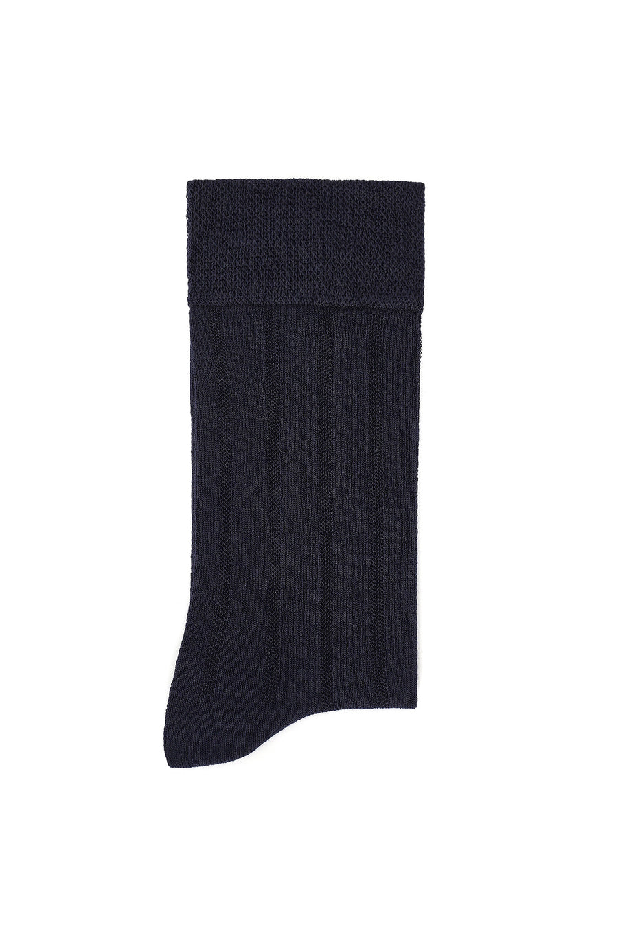 Men's Navy Blue Bamboo Long Socks