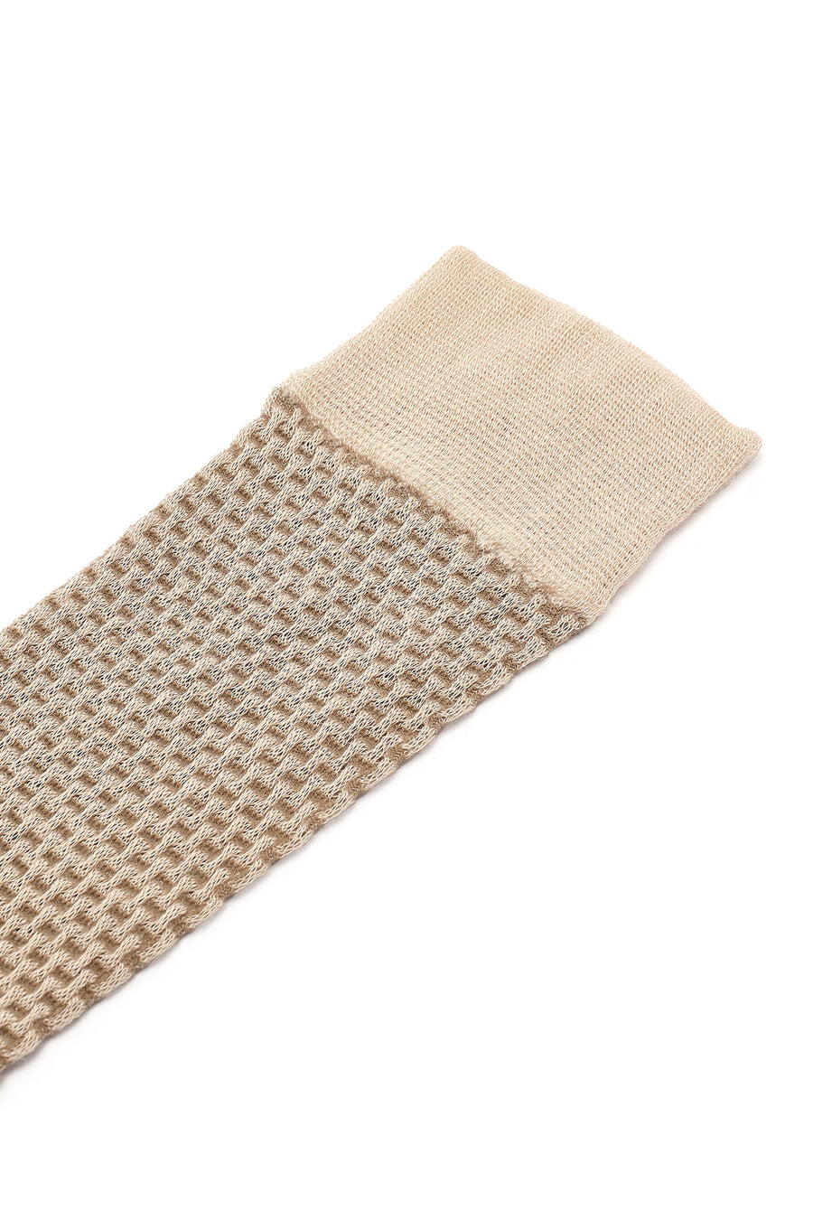 Men's Beige Long Socks