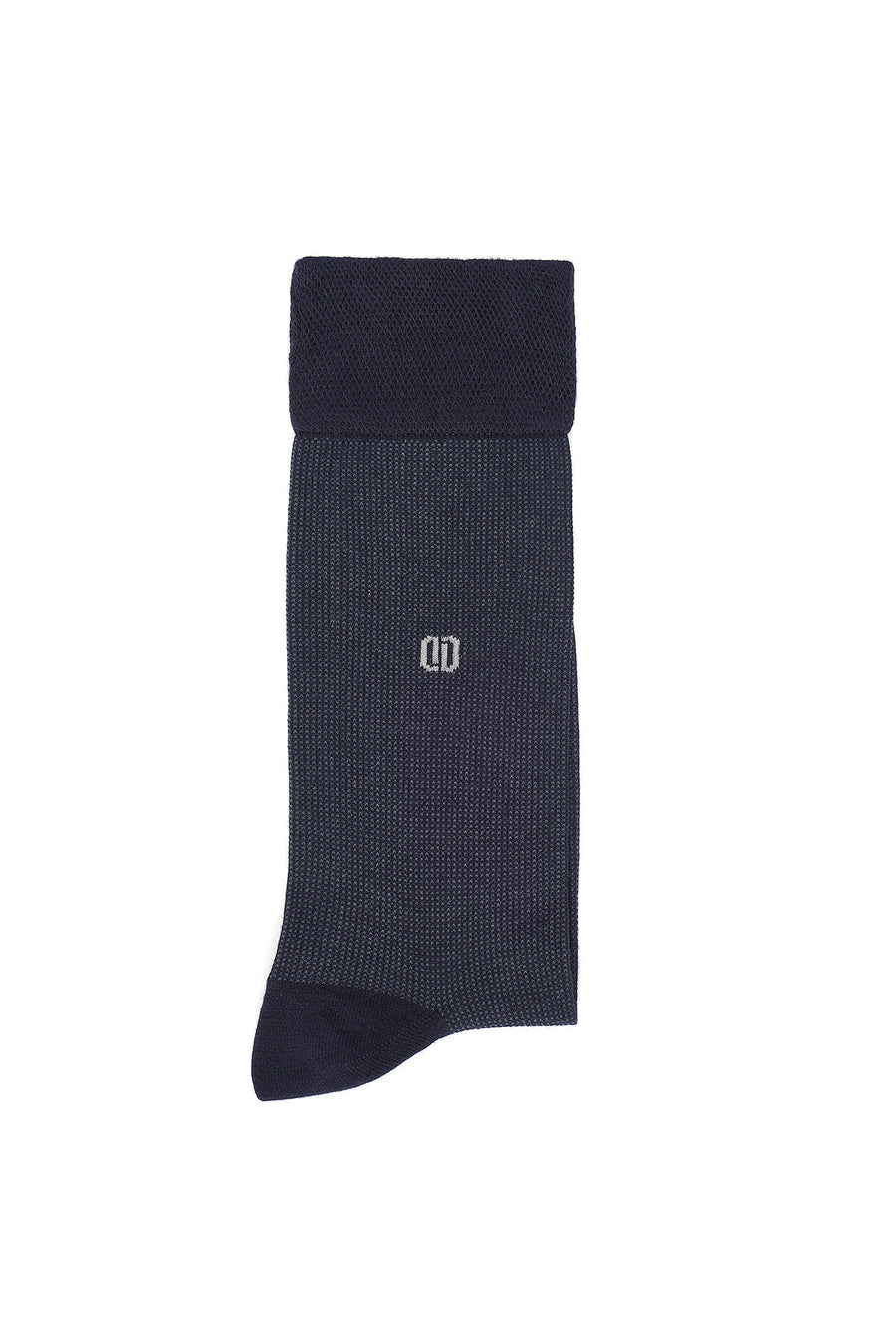 Men's Navy Blue Long Bamboo Socks