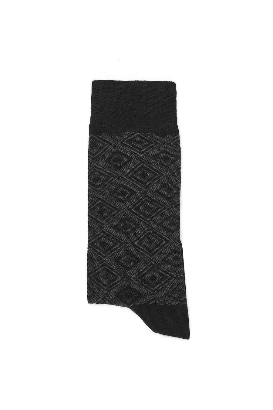 Men's Black Long Socks