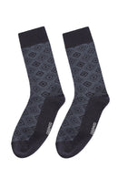 Men's Grey Long Socks | Derimod