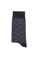 Men's Grey Long Socks | Derimod
