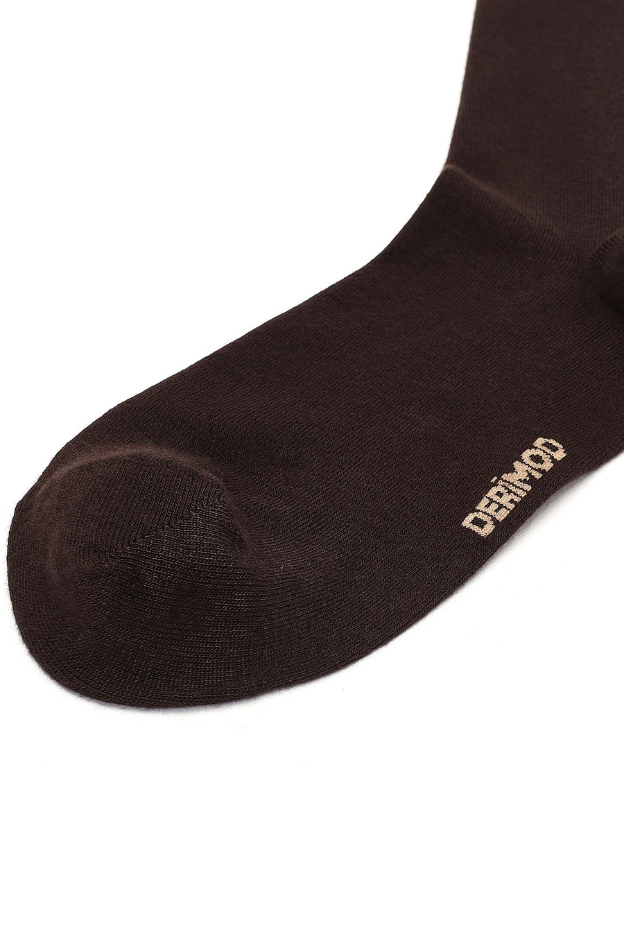 Men's Brown Bamboo Long Socks