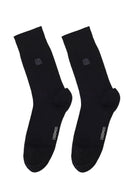 Men's Black Long Socks | Derimod