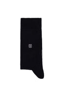 Male Black Cotton Socks | Derimod
