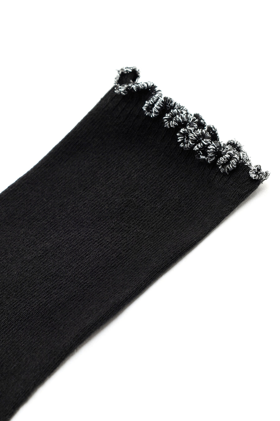 Women's Black Cotton Socks