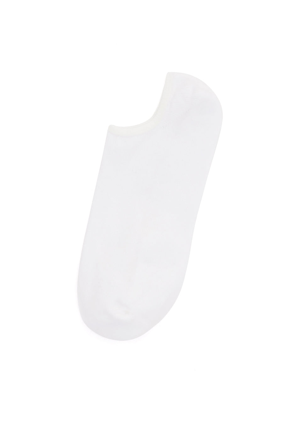 Women's White Cotton Short Socks