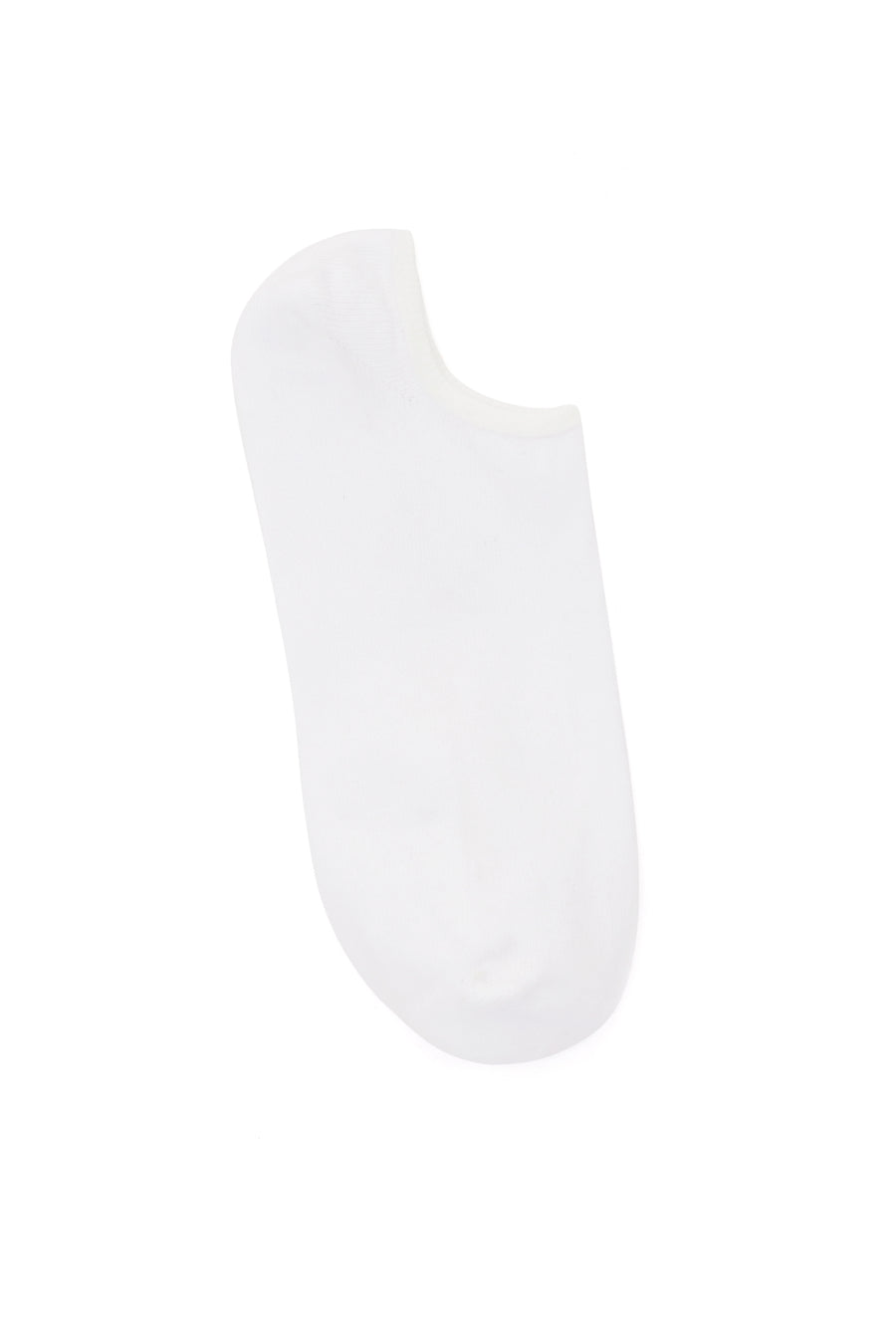 Women's White Cotton Short Socks
