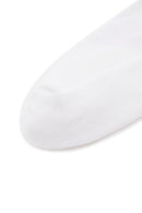 Women's White Cotton Short Socks | Derimod