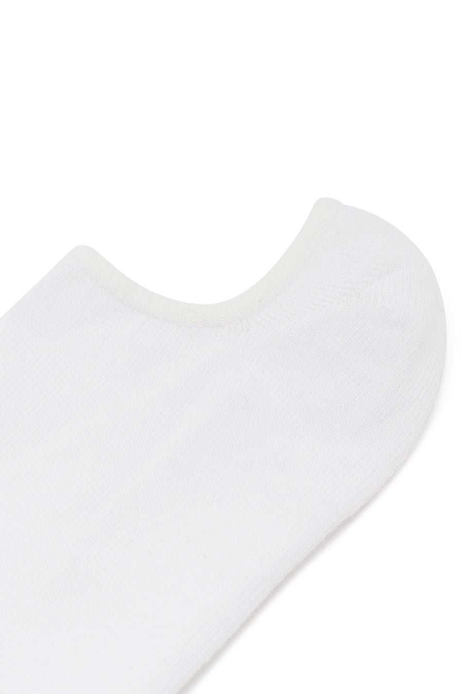 Women's White Cotton Short Socks