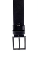 Men's Casual Printed Leather Belt | Derimod