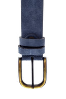Men's Suede Leather Belt | Derimod