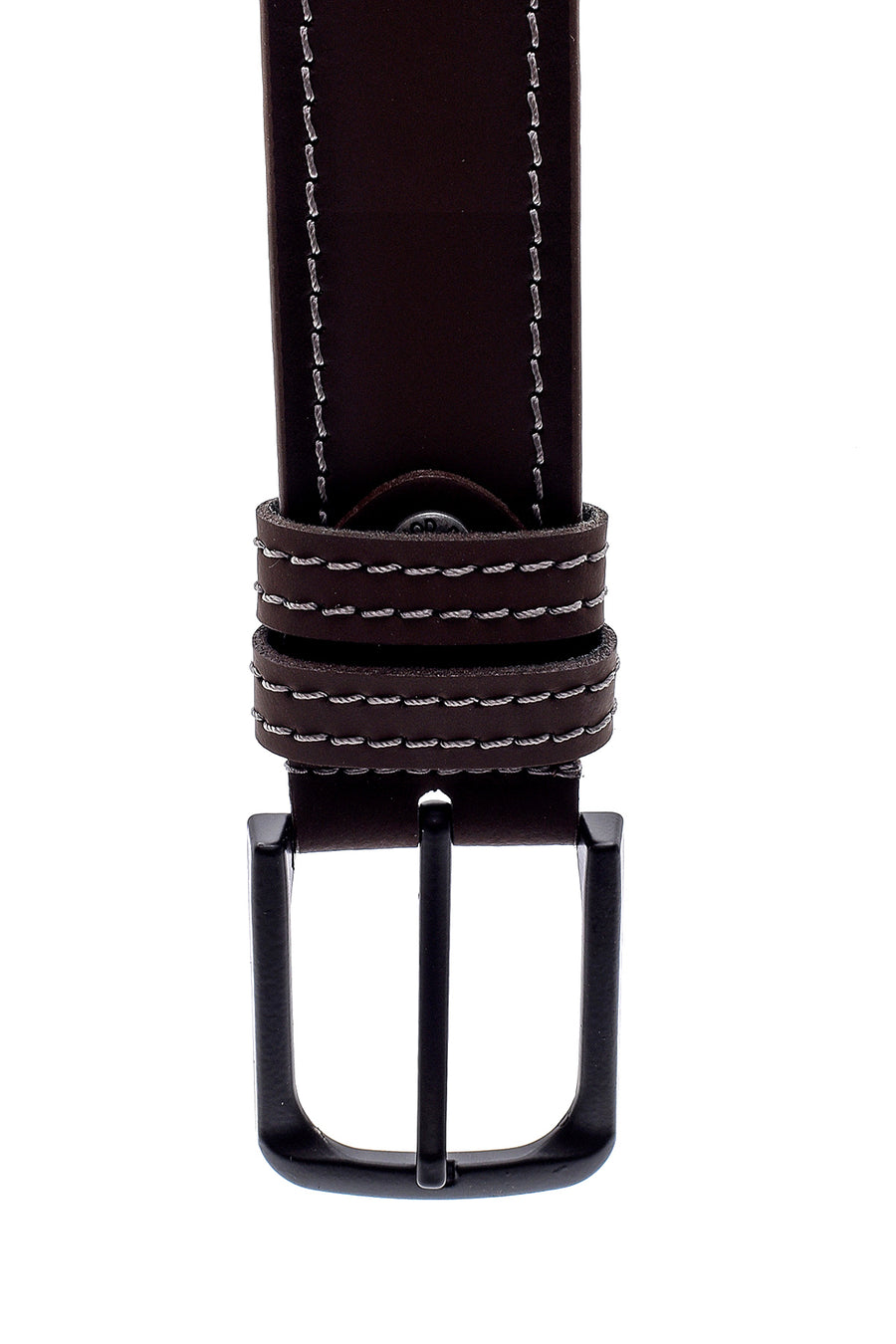 Men's Brown Leather Belt