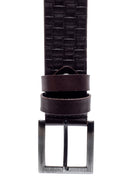 Men's Knitted Pattern Belt | Derimod
