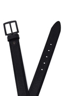 Men's Black Leather Belt | Derimod