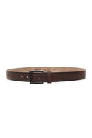 Men's Brown Leather Belt | Derimod