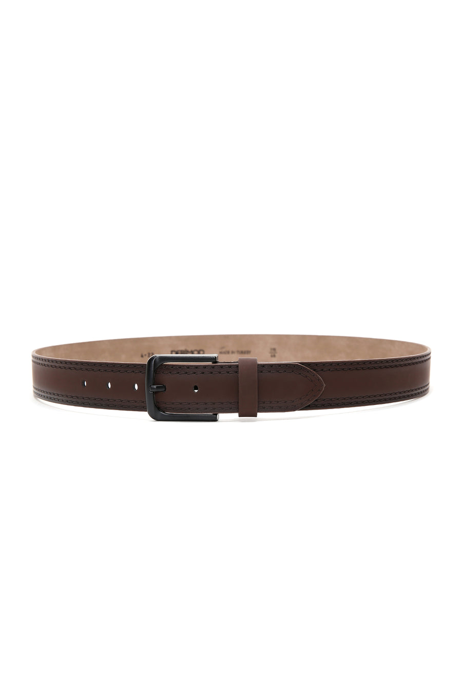 Men's Brown Leather Belt
