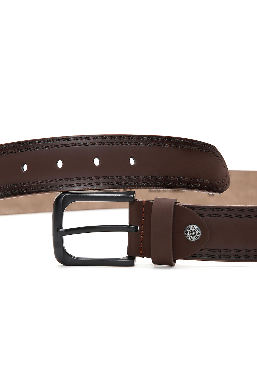 Men's Brown Leather Belt