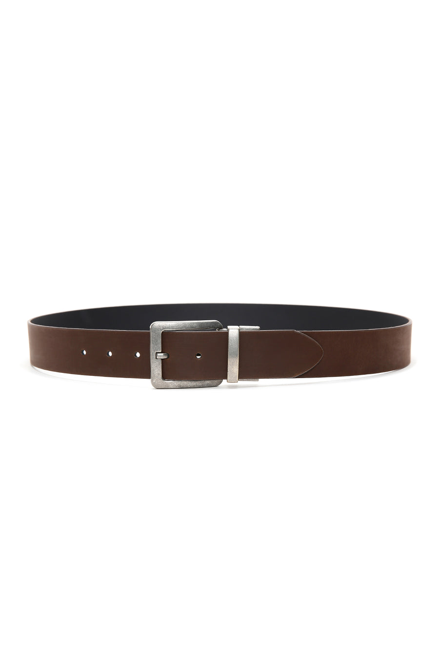 Men's Black Leather Belt