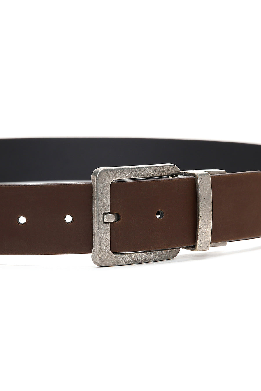 Men's Black Leather Belt