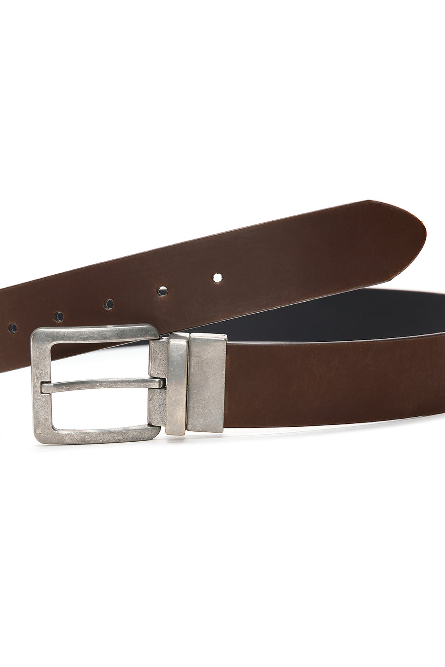 Men's Black Leather Belt