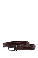 
Men's Brown Braided Leather Belt
 | Derimod